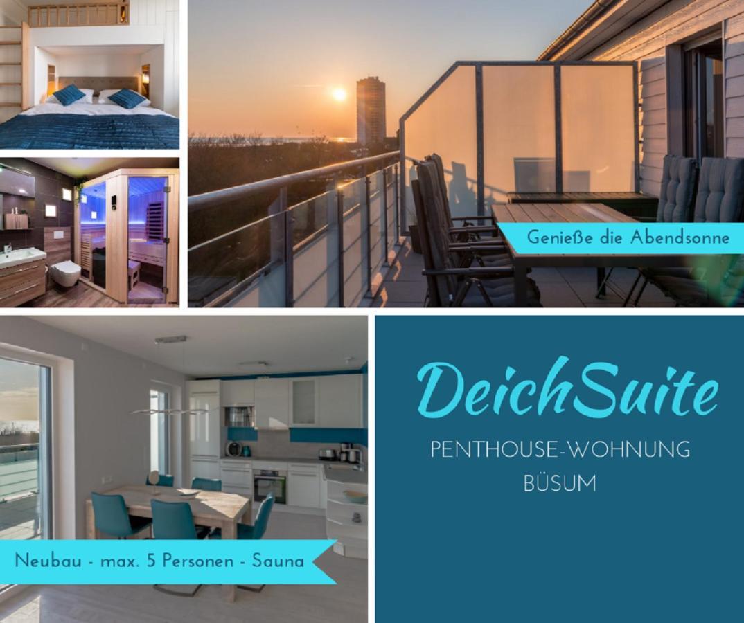 5 Sterne Penthouse Deichsuite Бюзум Екстер'єр фото